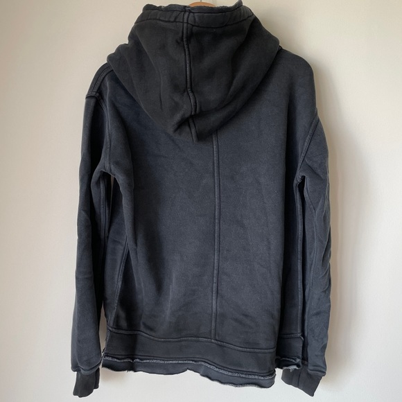 NEW Free People We The Free Zuma Hooded Sweatshirt In Black - Picture 12 of 13
